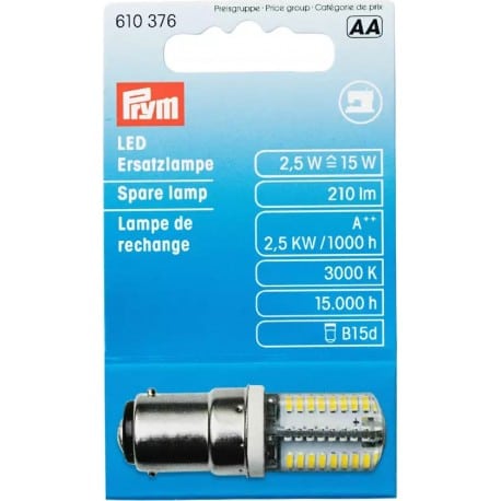 Λάμπα ραπτομηχανής LED μπαγιονέτ PRYM
