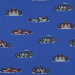 RACING CARS BLUE