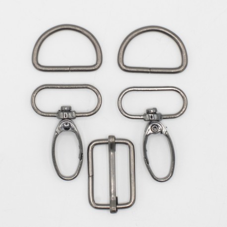 ΜΕΤΑΛΛΙΚΑ ΣΕΤ ΤΣΑΝΤΑΣ SILVER 25mm