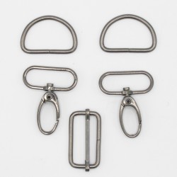 ΜΕΤΑΛΛΙΚΟ ΣΕΤ ΤΣΑΝΤΑΣ SILVER 30mm