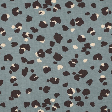 BAMBOO ΖΕΡΣΕΪ ANIMAL PRINT - BLUE SHADOW