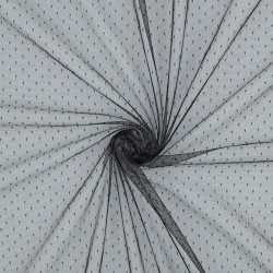 ΤΟΥΛΙ DOTS BLACK