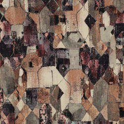 ΚΑΜΒΑΣ DIGITAL GEOMETRIC - BROWN