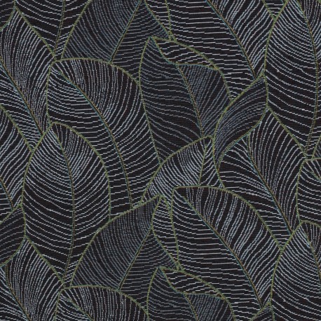 ΥΦΑΝΤΟ GOBELIN LEAVES - DARK BLUE