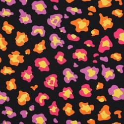 ΖΕΡΣΕΪ GLITTER ANIMAL SKIN - BLACK