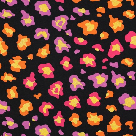 ΖΕΡΣΕΪ GLITTER ANIMAL SKIN - BLACK