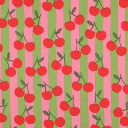 STRIEPS CHERRIES PINK