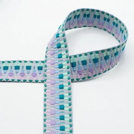 ΙΜΑΝΤΑΣ MULTICOLOR LIGHT BLUE  40mm