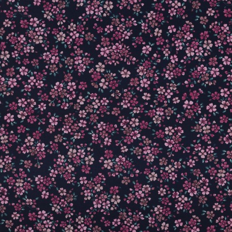 DIGITAL NAVY FLOWERS