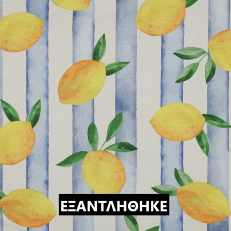 ΚΑΜΒΑΣ DIGITAL LEMONS BLUE