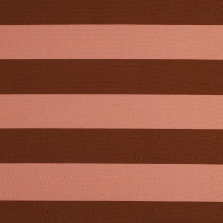 ΚΑΜΒΑΣ STRIPES SALMON - BROWN