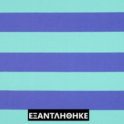 ΚΑΜΒΑΣ STRIPES - MINT/BLUE