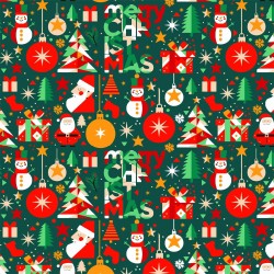 MERRY CHRISTMAS GREEN