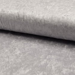 CRUSHED VELOUR SILVER