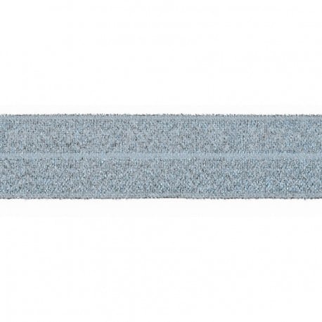 ΛΑΣΤΙΧΟ - ΡΕΛΙ LUREX 20mm BABY BLUE