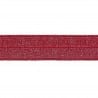 ΛΑΣΤΙΧΟ - ΡΕΛΙ LUREX 20mm ΚΟΚΚΙΝΟ