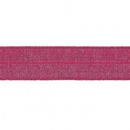 ΛΑΣΤΙΧΟ - ΡΕΛΙ LUREX 20mm ΦΟΥΞΙΑ