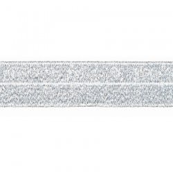 ΛΑΣΤΙΧΟ - ΡΕΛΙ LUREX 20mm ΛΕΥΚΟ