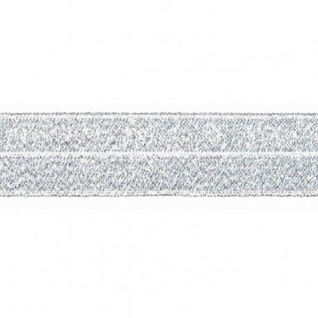 ΛΑΣΤΙΧΟ - ΡΕΛΙ LUREX 20mm ΛΕΥΚΟ