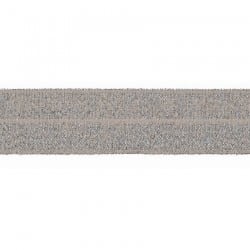 ΛΑΣΤΙΧΟ - ΡΕΛΙ LUREX 20mm SILVER