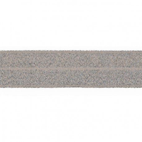 ΛΑΣΤΙΧΟ - ΡΕΛΙ LUREX 20mm SILVER