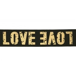 ΛΑΣΤΙΧΟ ΕΞΩΤΕΡΙΚΟ ΦΟΥΣΤΑΣ 40mm LOVE GOLD