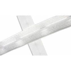 ΛΑΣΤΙΧΟ - ΡΕΛΙ POLY SHINY ΛΕΥΚΟ 20mm